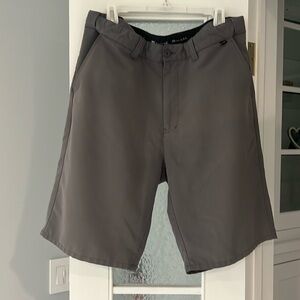 Gray Travis Mathew golf shorts size 36